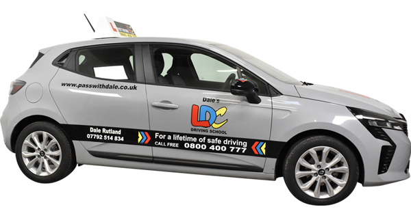 Dale Rutland's driving school car